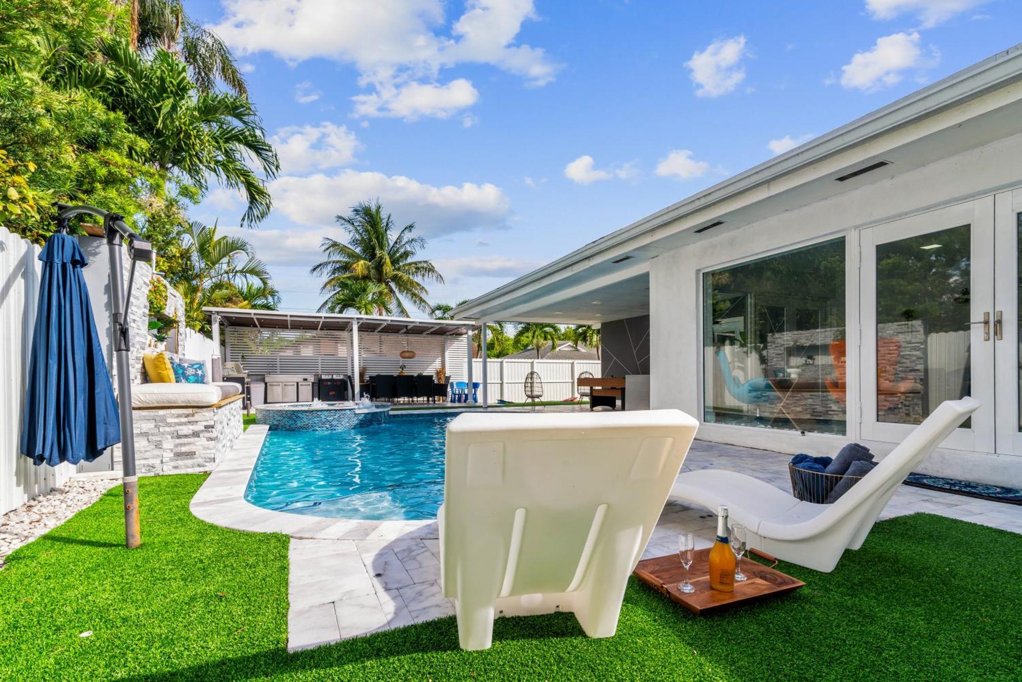 Вілла Miami Luxury House W Heated Pool & Jacuzzi Екстер'єр фото