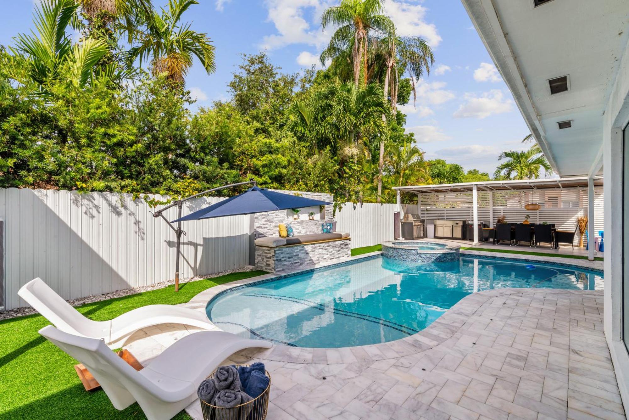Вілла Miami Luxury House W Heated Pool & Jacuzzi Екстер'єр фото