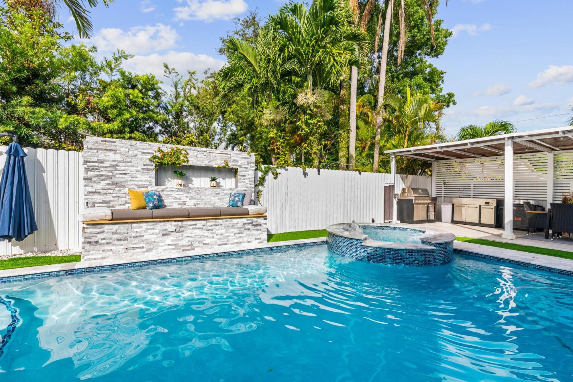 Вілла Miami Luxury House W Heated Pool & Jacuzzi Екстер'єр фото
