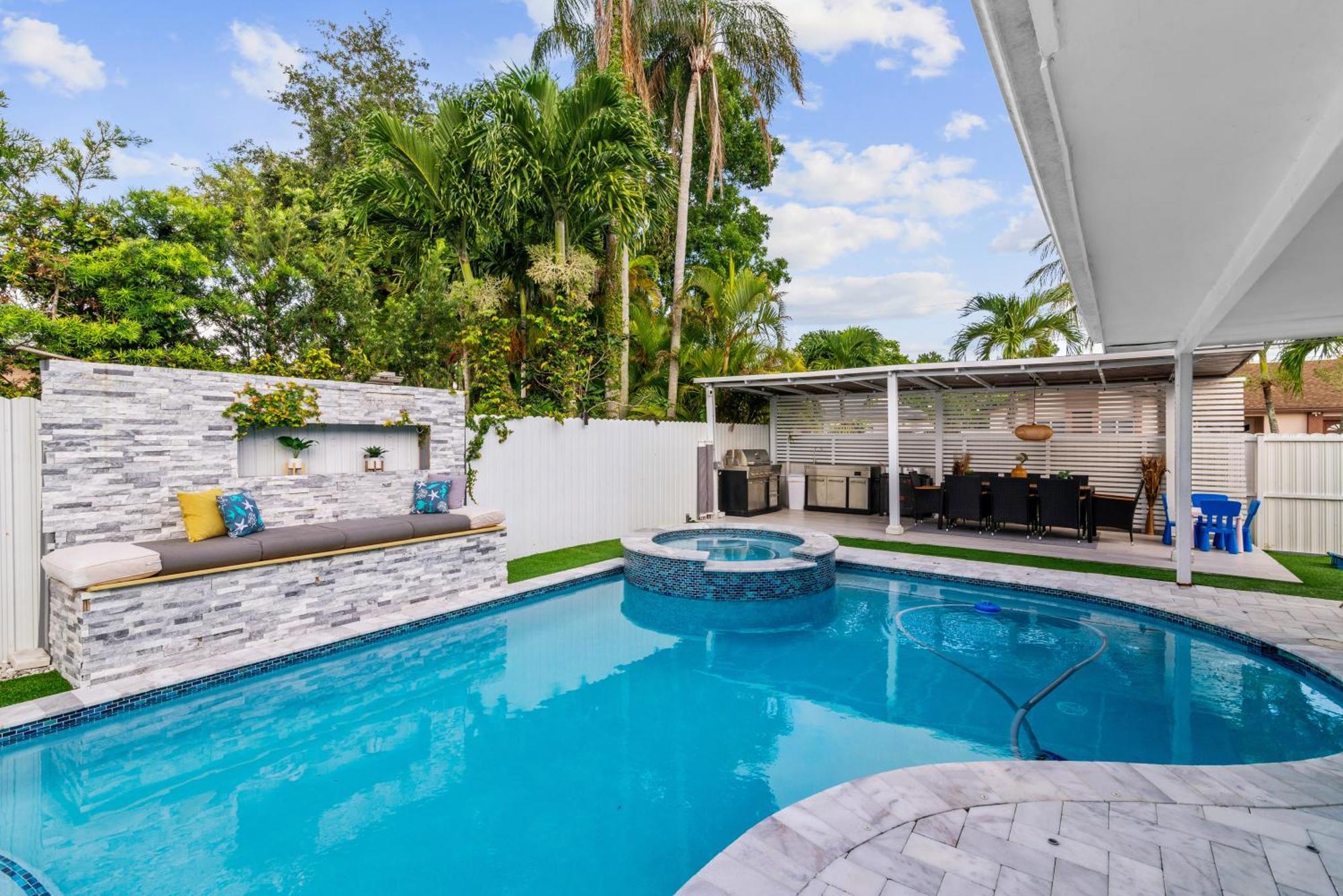 Вілла Miami Luxury House W Heated Pool & Jacuzzi Екстер'єр фото