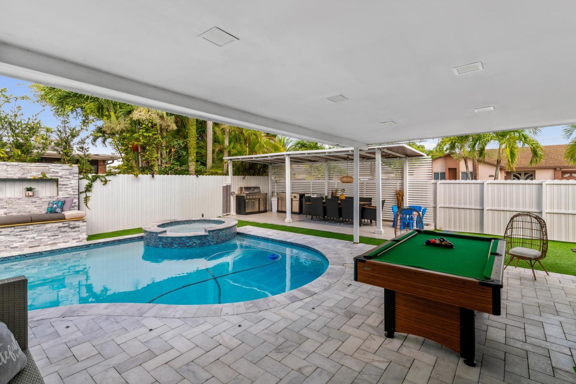 Вілла Miami Luxury House W Heated Pool & Jacuzzi Екстер'єр фото